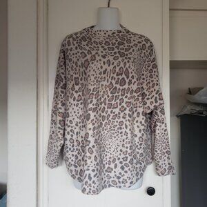 Sioni Leopard Sweater Size XL